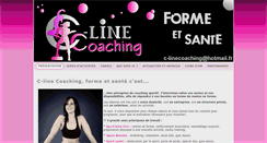 Desktop Screenshot of celine-coaching-sante.com